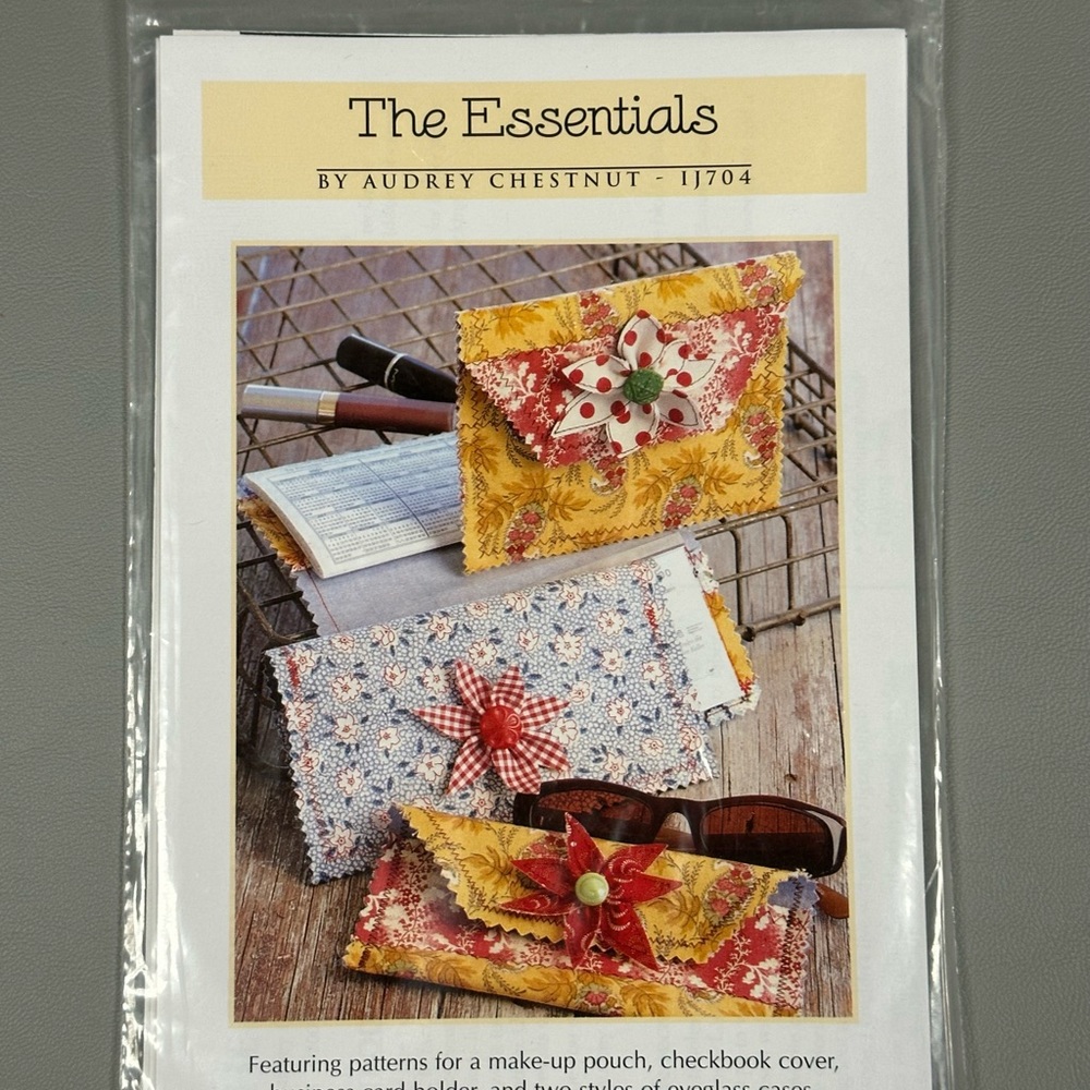Indygo Junction Vintage Sewing Patterns - Eyeglasses, Business Cards, Checkbook